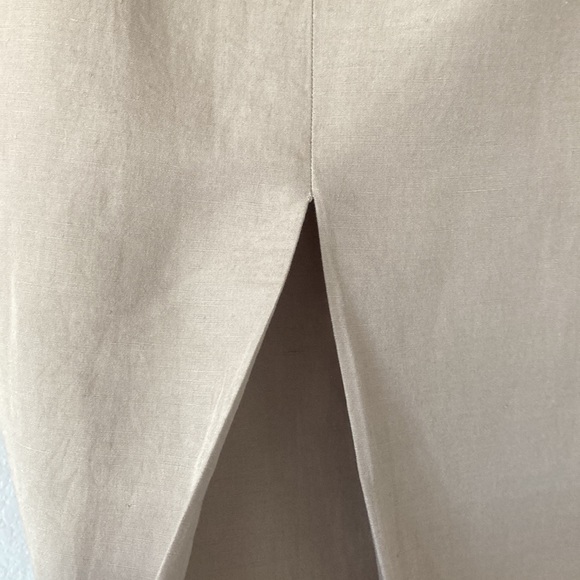 Victoria Secret Vintage Linen Blend Skirt Size 2 - Picture 4 of 10